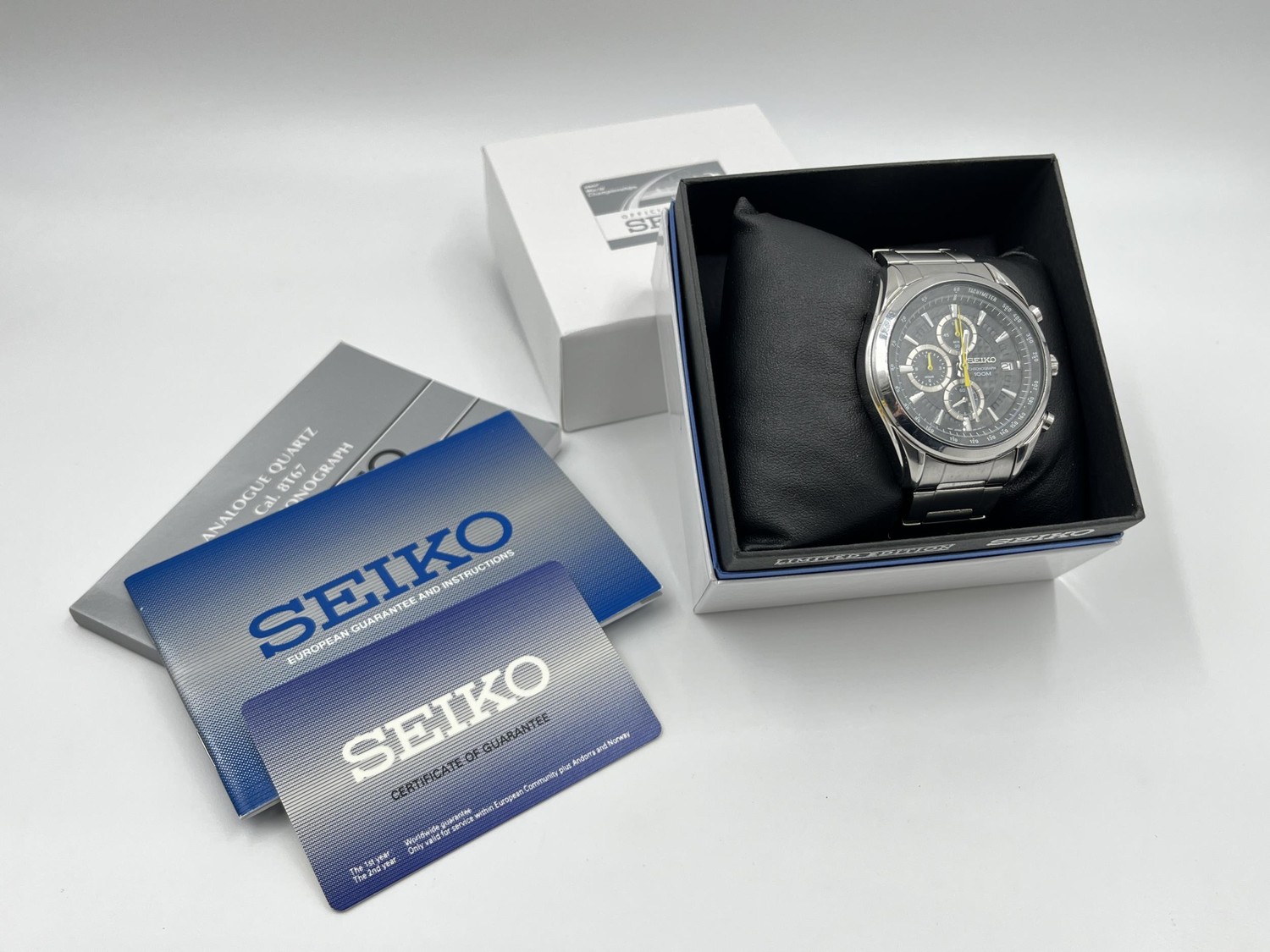 A boxed Seiko IAAF World Championships London 2017 Official Timer