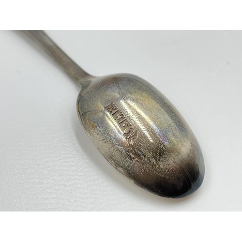 1161 - A cased set of six hallmarked Birmingham silver coffee spoons, dated 1961 - approx. gross weight 76 ... 