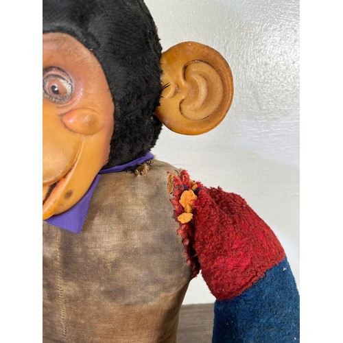 344 - Two 1960s Chad Valley Jacko Monkey soft toys - each approx. 54cm high