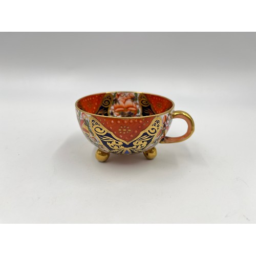 199A - A 19th century Imari porcelain cabinet cup and saucer