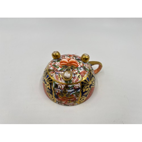 199A - A 19th century Imari porcelain cabinet cup and saucer