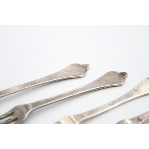 1308 - Five Adie Bros hallmarked Birmingham silver dessert forks, dated 1928 - approx. gross weight 53 gram... 