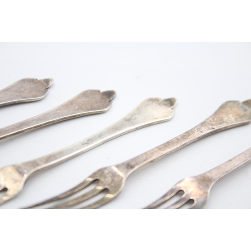 1308 - Five Adie Bros hallmarked Birmingham silver dessert forks, dated 1928 - approx. gross weight 53 gram... 