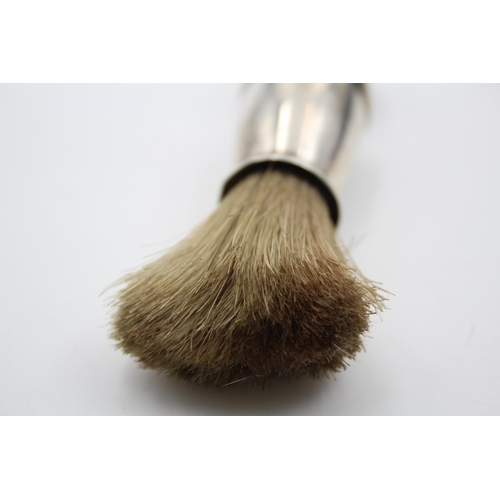 1311 - A Victorian hallmarked Birmingham silver shaving brush, dated 1900 - approx. gross weight 39 grams a... 