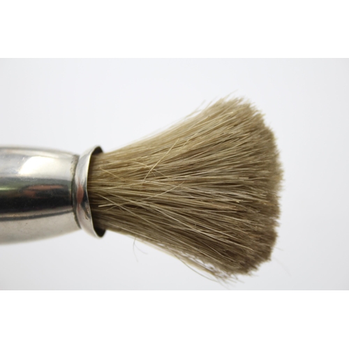 1311 - A Victorian hallmarked Birmingham silver shaving brush, dated 1900 - approx. gross weight 39 grams a... 