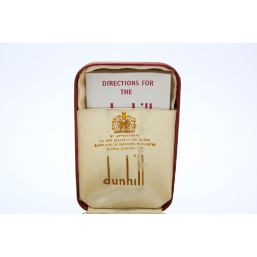 1333 - A boxed Dunhill Rollagas gold plated cigarette lighter