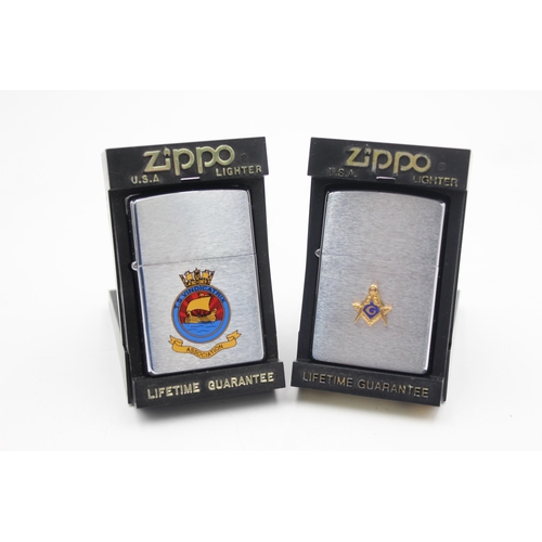 1334 - Two Zippo cigarette lighters