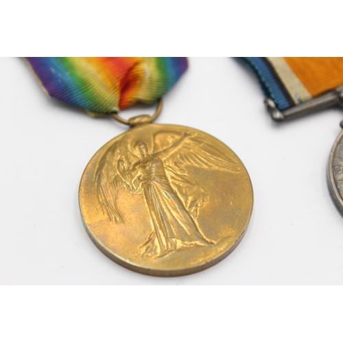 1348 - A WWI medal pair awarded to G-11362 Pte A. E. Josland, Royal Sussex Regt