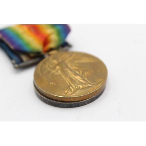 1348 - A WWI medal pair awarded to G-11362 Pte A. E. Josland, Royal Sussex Regt