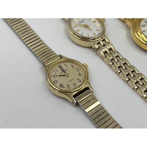 1259 - Three quartz lady's wristwatches, one Rotary, one Lorus and one Kelia