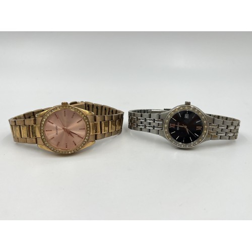 1244 - Two boxed women's quartz wristwatches, one Accurist and one Seiko