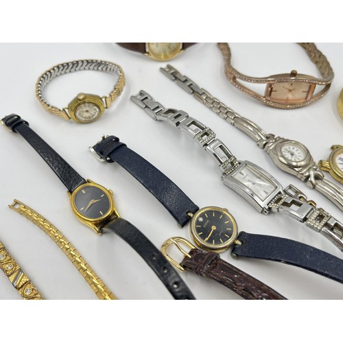 1249 - A collection of women's wristwatches to include Avia, Rojas, Accurist, Citron etc.