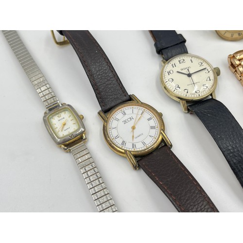 1255 - Five women's wristwatches to include Gianni Ricci, Rodania etc.