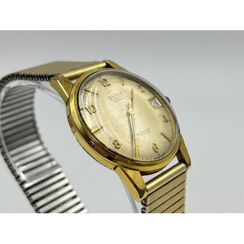 1256 - A vintage Olma 41 jewels automatic men's wristwatch