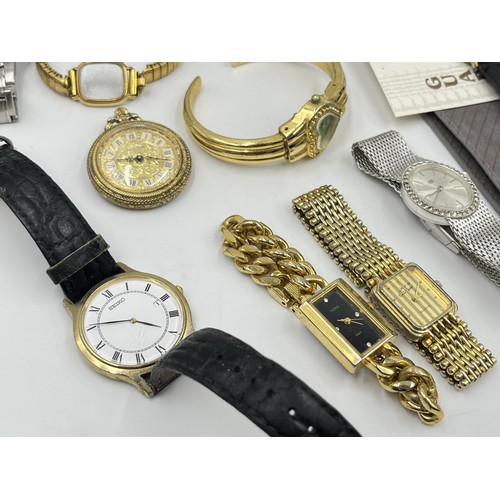 1265 - A collection of men's and women's wristwatches to include Roamer, Sekonda etc.