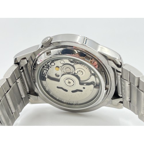 1267 - A Seiko 5 automatic men's wristwatch - ref no. 7S26-02W0