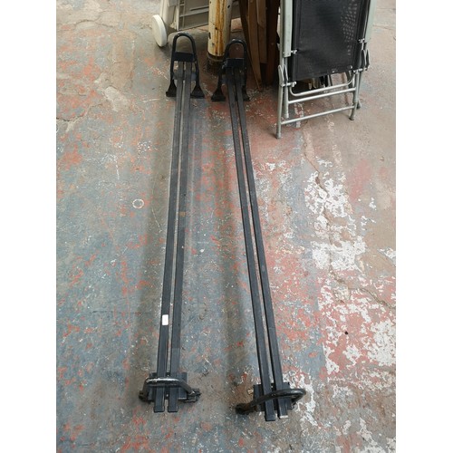 785 - A pair of Ford Transit roof racks - approx. 192cm long