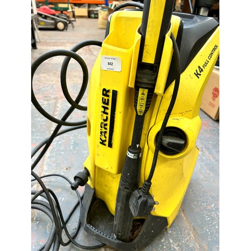 842 - A Kärcher K4 pressure washer