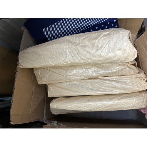 914 - Four boxes containing glassware, 100% cotton 21