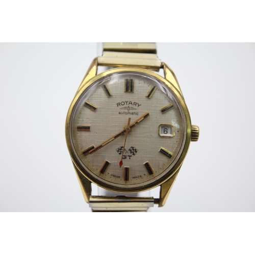 1240 - A 1970s Rotary GT automatic men's wristwatch - approx. 36mm diameter including crown