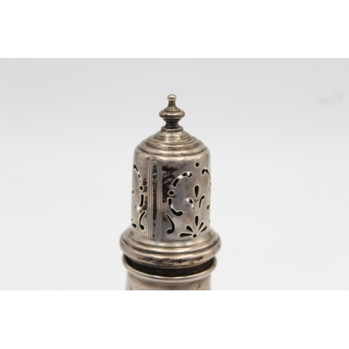 1307 - An S. Blanckensee & Son Ltd hallmarked Chester silver sugar caster, dated 1936 - approx. gross weigh... 