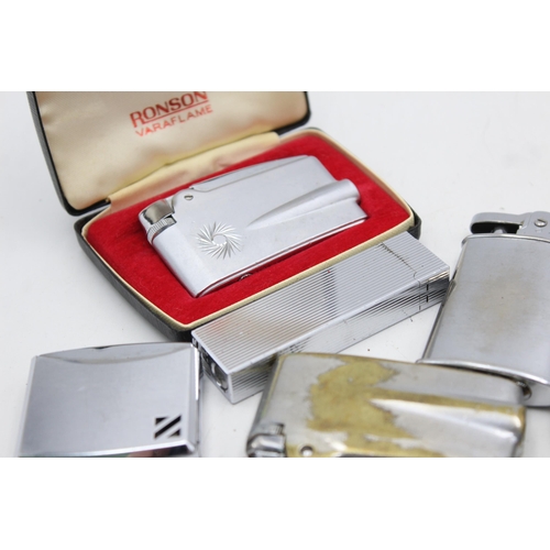 1372 - Fifteen cigarette lighters to include Ronson, Colibri, Flamex etc.