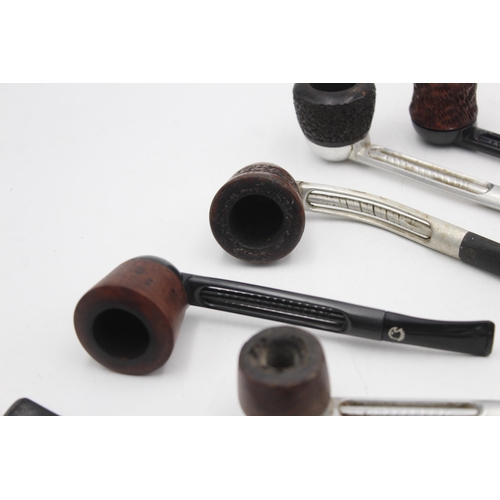 1378 - Eight vintage Falcon estate smoking pipes