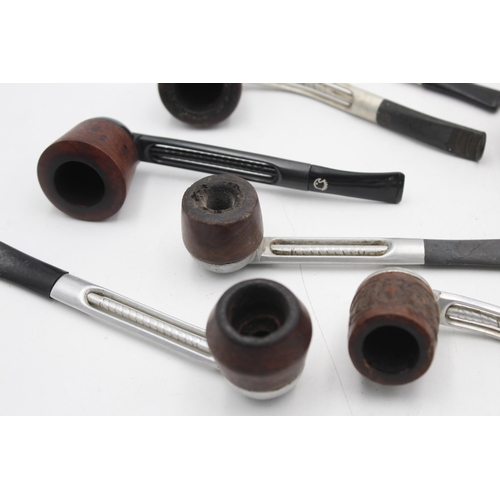 1378 - Eight vintage Falcon estate smoking pipes