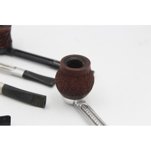 1378 - Eight vintage Falcon estate smoking pipes