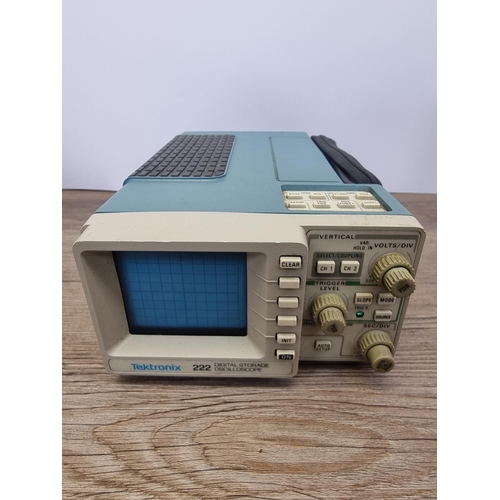 593 - A Tektronix B011775 oscilloscope with case