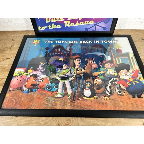 169 - Two framed Disney Toy Story 2 film posters