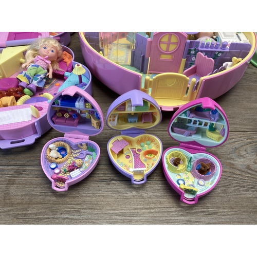 330 - A collection of 1990s Bluebird Polly Pocket and Lucy Locket toys