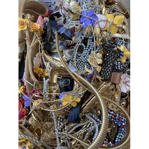 360 - A large quantity of costume jewellery