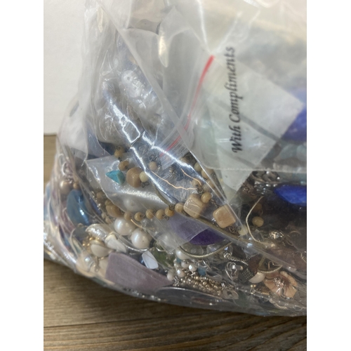 375 - Approx. 10kg of costume jewellery