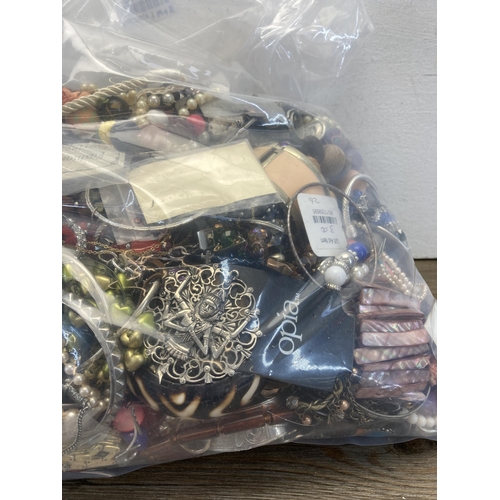 378 - Approx. 10kg of costume jewellery