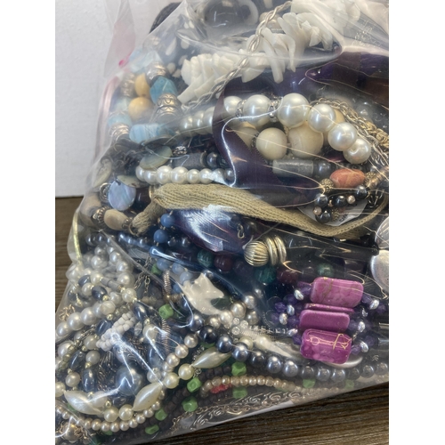 390 - Approx. 10kg of costume jewellery