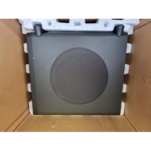 695 - A boxed Jamo S502HCS51 surround sound system comprising DVD receiver and speakers