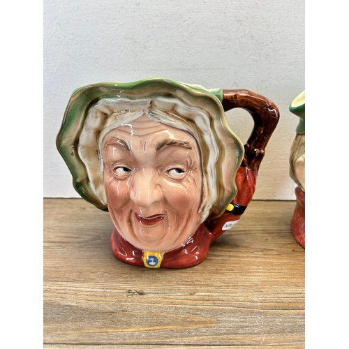 231 - Two Beswick character jugs, no. 371 Sairey Gamp and no. 372 Scrooge