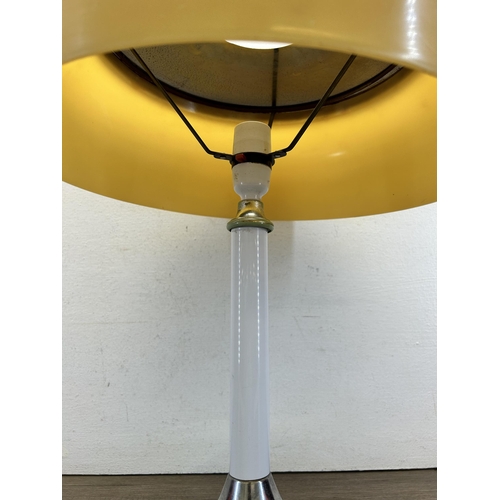 504 - A mid 20th century Trident table lamp - approx. 45cm high