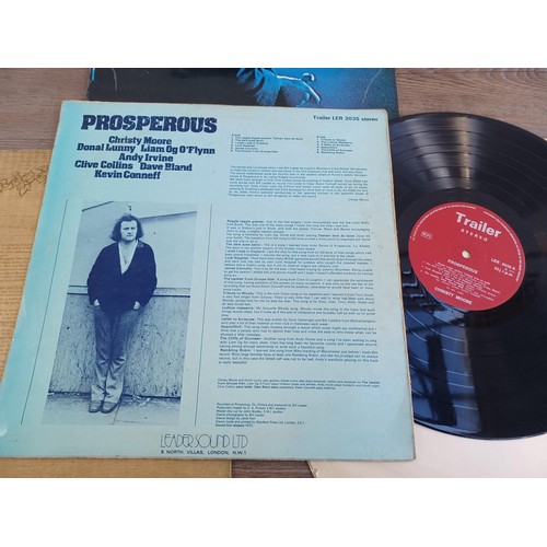 719 - Six vinyl records to include Christy Moore 'Prosperous' (Trailer LER 3035), Marie Little 'Marie Litt... 