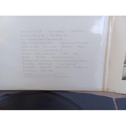 726 - A 1968 second pressing of The Beatles 'The Beatles' No. 0249242 mono LP vinyl record (PMC 7067/8 - m... 