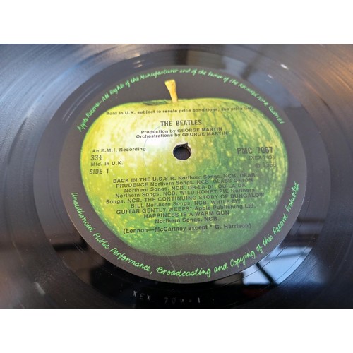 726 - A 1968 second pressing of The Beatles 'The Beatles' No. 0249242 mono LP vinyl record (PMC 7067/8 - m... 