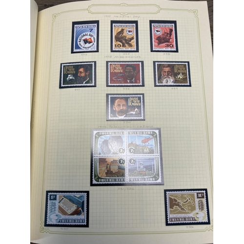 454 - A Stanley Gibbons stamp album containing Papua New Guinea stamps