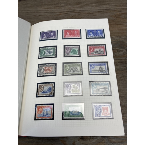 469 - A Stanley Gibbons stamp album containing Kiribati and Gilbert Islands stamps