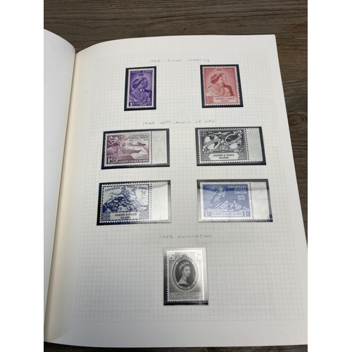 469 - A Stanley Gibbons stamp album containing Kiribati and Gilbert Islands stamps