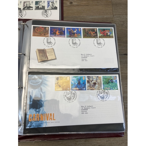 474 - Three Royal Mail First Day Cover albums containing a large quantity of First Day Covers