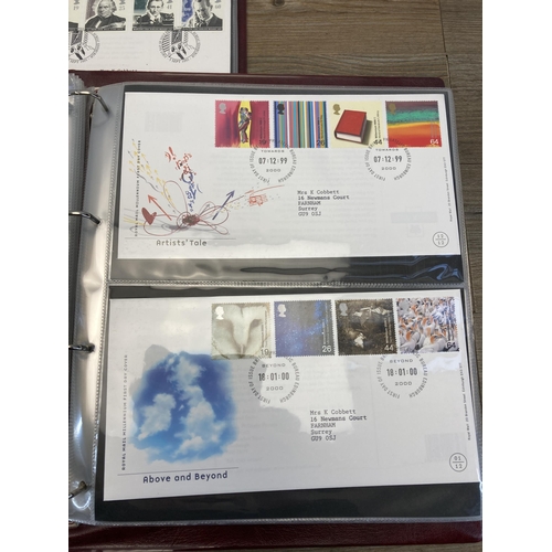 474 - Three Royal Mail First Day Cover albums containing a large quantity of First Day Covers