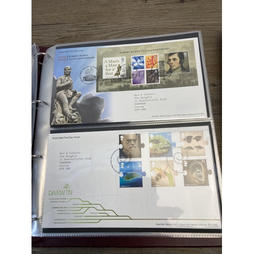 474 - Three Royal Mail First Day Cover albums containing a large quantity of First Day Covers