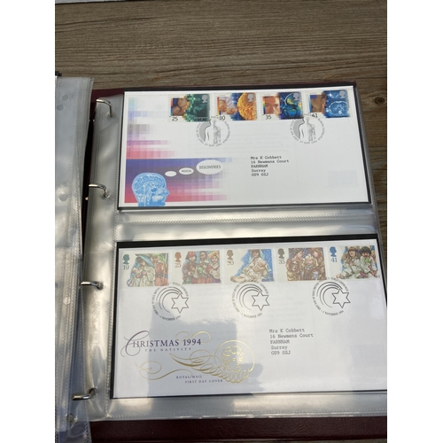 474 - Three Royal Mail First Day Cover albums containing a large quantity of First Day Covers