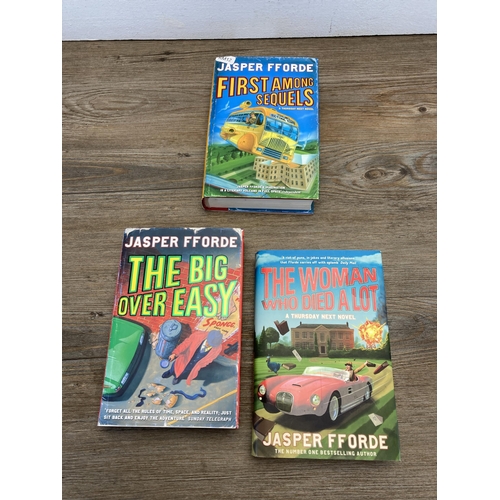 483 - Five Jasper Fforde hardback books